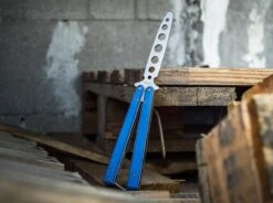BHQ Balisong Trainer Blue -Kochmesser Store boeker plus bhq balisong trainer blue 01bo714 4 1280x1280