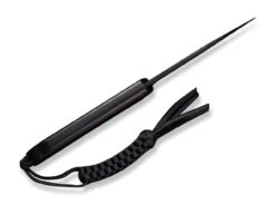 Fixed Blade Elementum Ebony Damascus -Kochmesser Store civivi fixed blade elementum ebony damascus 02we044 4 1280x1280