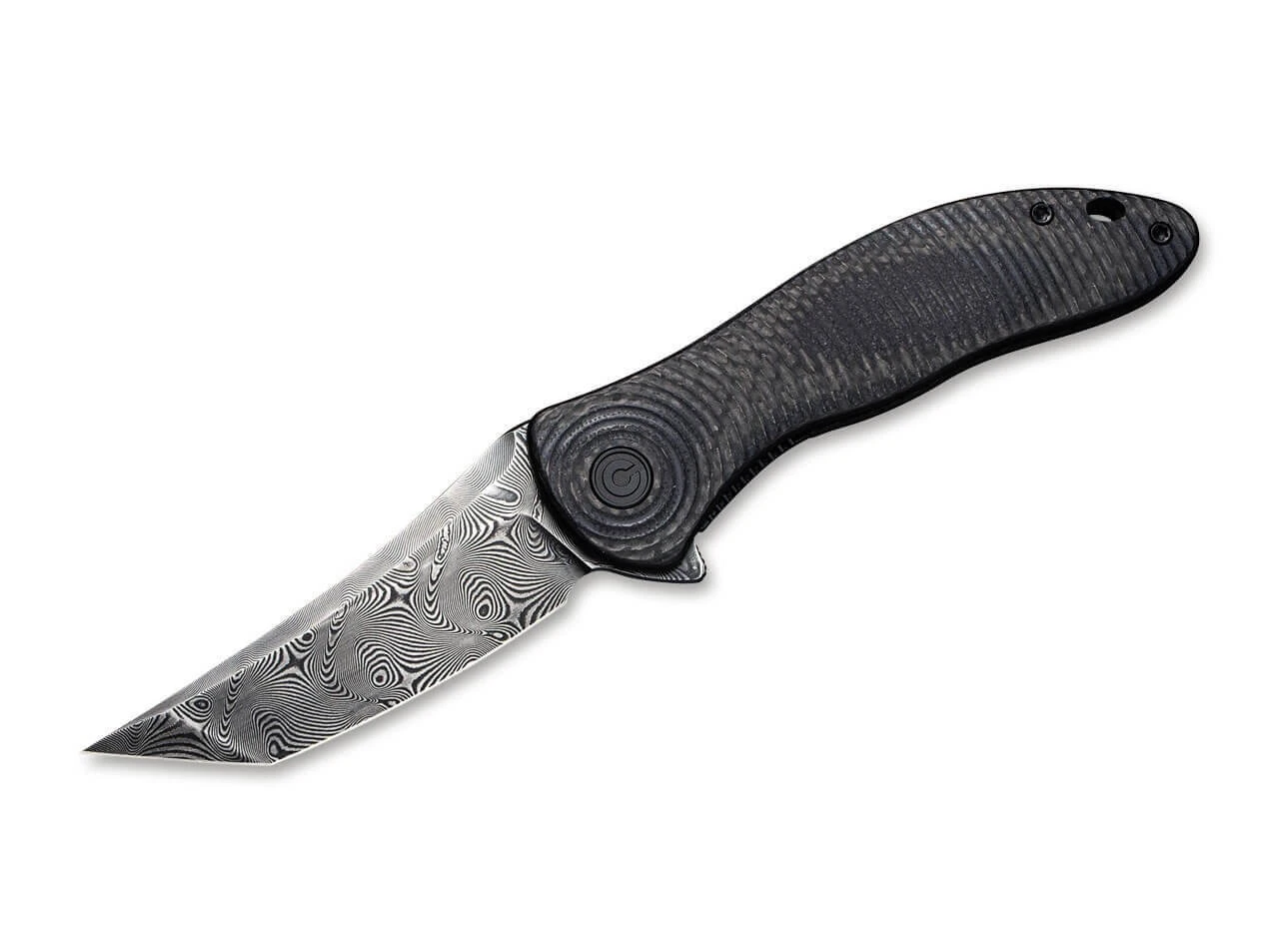 Synergy 3 Damascus G10 CF Black Tanto 3 Synergy 3 Damascus G10 CF Black Tanto