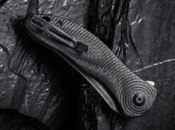 Synergy 3 Damascus G10 CF Black Trailing Point -Kochmesser Store civivi synergy 3 damascus g10 cf black trailing point 01we722dam 4 1280x1280