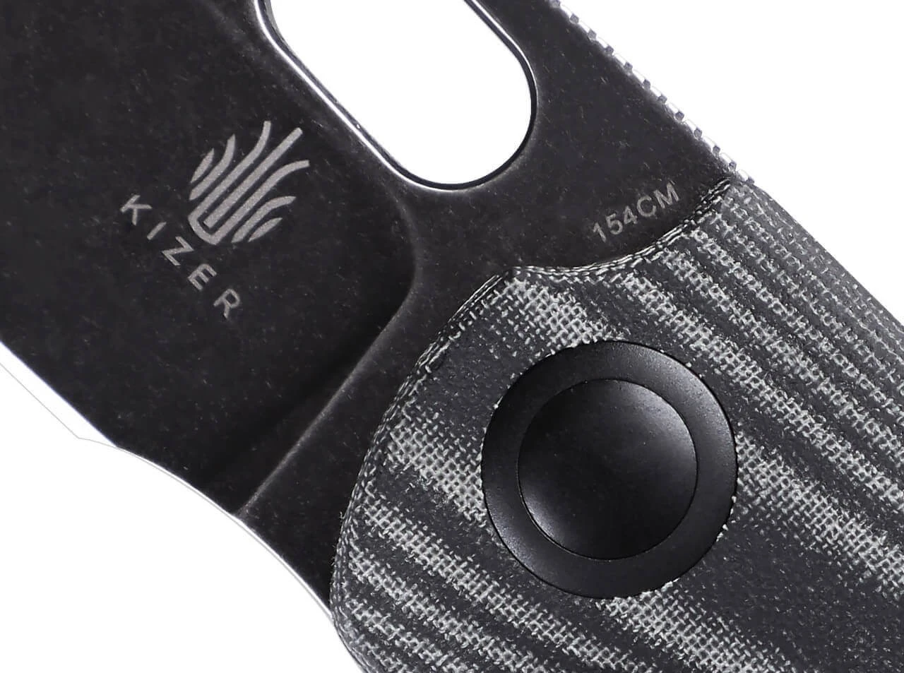 Kizer Mini Sheepdog C01C Micarta Grey 9 Kizer Mini Sheepdog C01C Micarta Grey – Bild 7