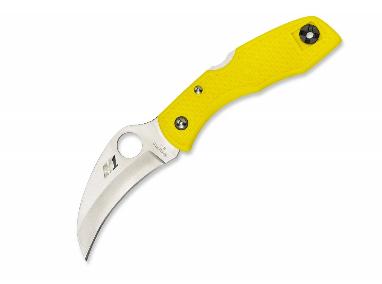 Spyderco Tasman Salt H1 Plain Yellow 3 Spyderco Tasman Salt H1 Plain Yellow