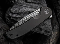 Beacon Damascus Titanium Black -Kochmesser Store we knife beacon damascus titanium black 01we715dam 3 1280x1280
